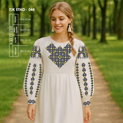 Плаття жіноче ПЖ Етно-044