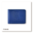 UBD ID Cover with Coat of Arms (blue, silver embossing)