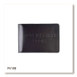 Standard Driver's License Cover (black, silver embossing)
