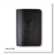 Military ID Cover 'Skull' Air Assault Forces (black, gold embossing)
