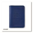 Military ID cover with NGU emblem (blue, silver embossing)