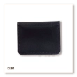 Black basic leather cardholder