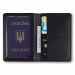 Чорний базовий шкіряний докхолдер