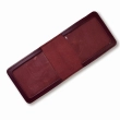 UBD ID Cover with Coat of Arms (burgundy, plain embossing)
