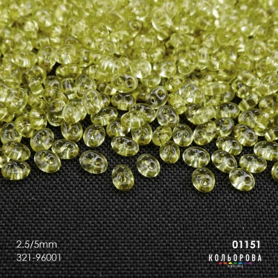 Preciosa TWINS (2.5x5 mm) 01151#