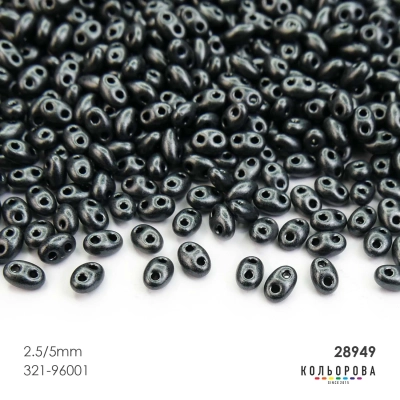 Preciosa TWINS (2.5x5 mm) 28949#