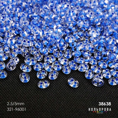 Preciosa TWINS (2.5x5 mm) 38638#