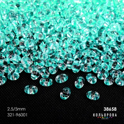 Preciosa TWINS (2.5x5 mm) 38658#