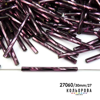 Preciosa Glass Bugle Beads 35127/27060/30mm