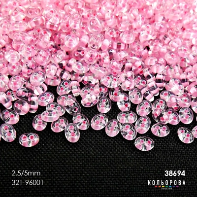 Preciosa TWINS (2.5x5 mm) 38694#