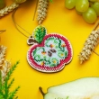 Embroidery Kit for Toy D-14 "Rosy Apple"