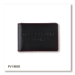 Standard Driver's License Cover (black, plain embossing, red thread)
