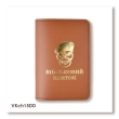 Cover for Military ID Skull Airborne Troops (terracotta, gold embossing)