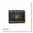 Cover for NGU ID (black, gold embossing)