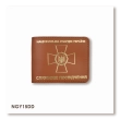 Cover for the NGU ID (terracotta, gold embossing)