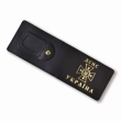 DSNS ID Cover with Space for Badge (Black, Gold Embossing)
