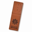 National Police Cover with Badge Slot Type 2 (terracotta, black embossing)