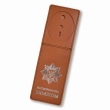 National Police Cover with Badge Slot Type 2 (terracotta, silver embossing)