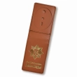 National Police Cover with Badge Slot Type 2 (Terracotta, Gold Embossing)