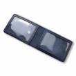 Обложка для удостоверения ГСЧС (ID) с местом под жетон (синяя, чистое тиснение)