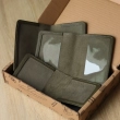 Set of Covers: Military ID, Combatant Certificate, and Passport (khaki, gold embossing)