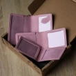 Set of Covers: Military ID, UBD and ID-passport (pink, black embossing)