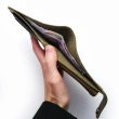 Leather Wallet Babylon Compact, Khaki