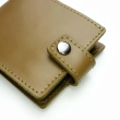 Leather Wallet Babylon Compact, Khaki