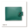 Leather Wallet Babylon Compact, Green