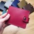 Кожаный кошелек Babylon Compact, красный