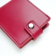 Кожаный кошелек Babylon Compact, красный