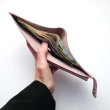 Кожаный кошелёк Babylon Compact, розовый