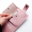 Кожаный кошелёк Babylon Compact, розовый