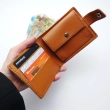 Кожаный кошелек Babylon Compact, терракотовый