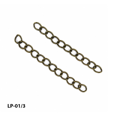 Extension chain, 5 cm LP-01/3 (bronze)