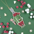Embroidery Kit for New Year's Ornament NDN-012 "Guardian of the Holiday"