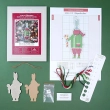 Embroidery Kit for New Year's Ornament NDN-012 "Guardian of the Holiday"