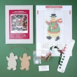 Embroidery Kit for New Year Toy NDN-014 "Frosty Friend"