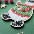 Embroidery Kit for New Year Toy NDN-014 "Frosty Friend"