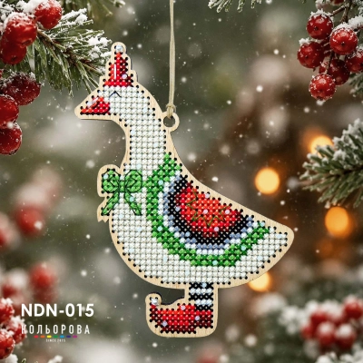 Embroidery Kit for New Year's Toy NDN-015 "Fairytale Guest"