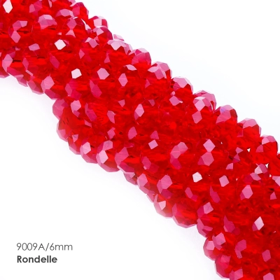 Намистини Рондель 6 мм, 9009A (≈80 шт.)