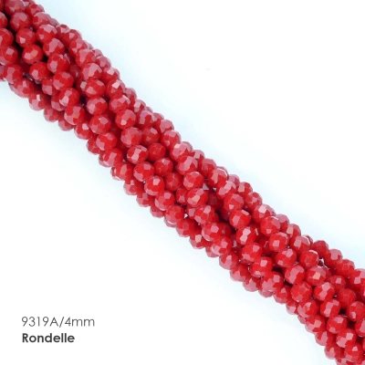 Rondelle Beads 4 mm, 9319A (≈120 pcs.)