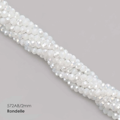 Намистини Рондель 2 мм, 572AB (≈150 шт.)