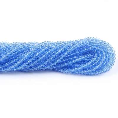 Round Crystal Beads 2 mm, 00038 (≈180 pcs.)