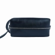 Babylon Atlas S Cosmetic Bag-Pouch, Black, Smooth Leather