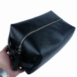 Babylon Atlas S Cosmetic Bag-Pouch, Black, Smooth Leather