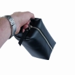 Babylon Atlas S Cosmetic Bag-Pouch, Black, Smooth Leather