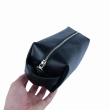Babylon Atlas S Cosmetic Bag-Pouch, Black, Smooth Leather