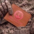 Cover for UBD Certificate Military Intelligence (terracotta, red embossing)