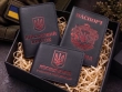 Набор обложек: военный билет, УБД и Паспорт